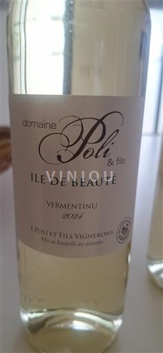 Korsika Skönhetens ö Domaine Poli & Fils Vermentinu 2021