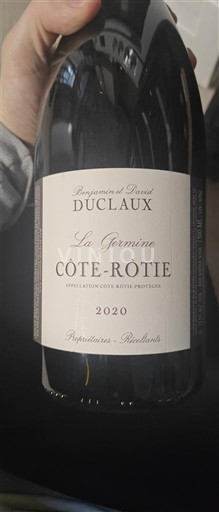 Valle del Ródano Côte-rôtie Duclaux La Germine 2020
