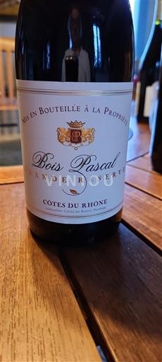 Rona dolina Côtes-du-Rhône Bois Pascal Grande Réserve 2023
