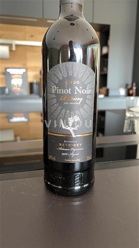 Valais Valais PDO Cave Etienne Bétrisey 2020