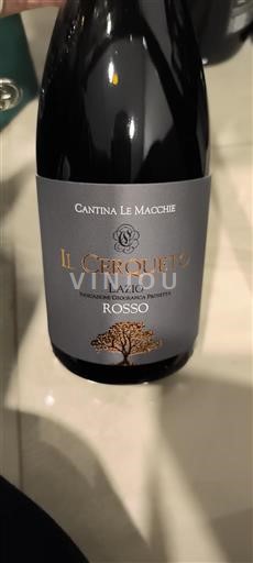 Lazio Cantina Le Macchie Il Cerqueto 2022