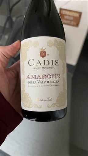 Vénétie Amarone della Valpolicella Cadis 2021