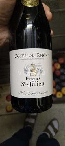 Thung lũng Rhône Côtes-du-rhône Prieurs de St-Julien 2023