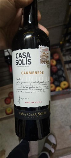 Maipo-Tal Maipo Central Casa Solís Ohne Jahrgang