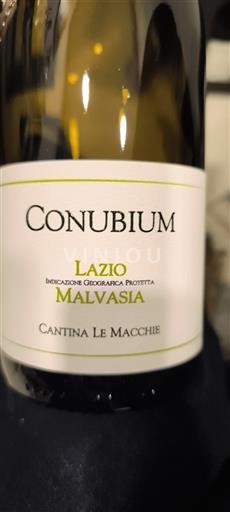 Latium Cantina Le Macchie Conubium 2024
