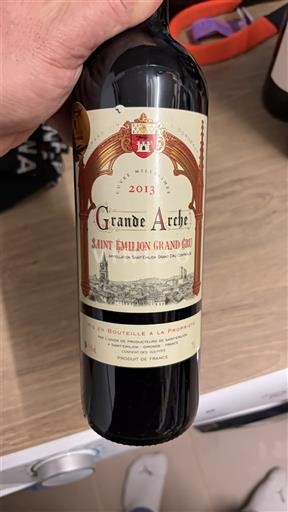 Bordeaux Saint-Émilion Grand Cru Grand Cru Grande Arche 2013