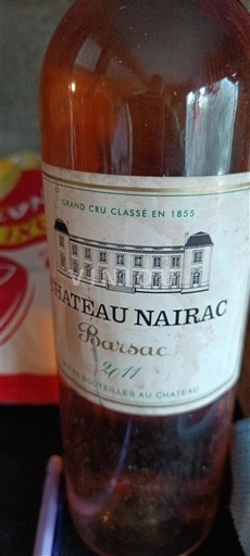 Bordeaux Barsac Grand Cru Château Nairac 2011