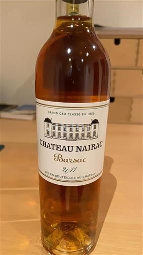 Bordeaux Barsac Grand Cru Château Nairac 2011