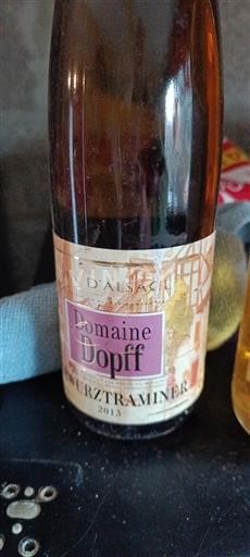 Elsass Domaine Dopff 2013