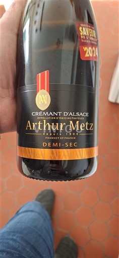 Alsace Crémant d'Alsace Arthur Metz Non-Vintage