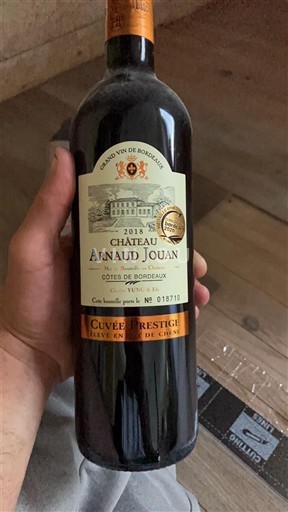 Bordeaux Côtes-de-Bordeaux Château Arnaud Jouan Prestige 2018