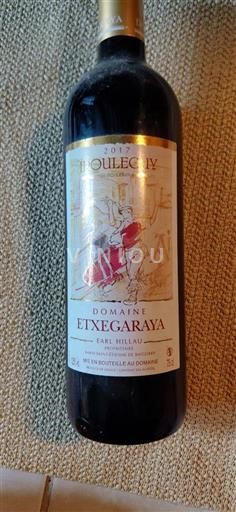 Jugozahod Irouléguy Domaine Etxegaraya Tchoulegeiv 2017