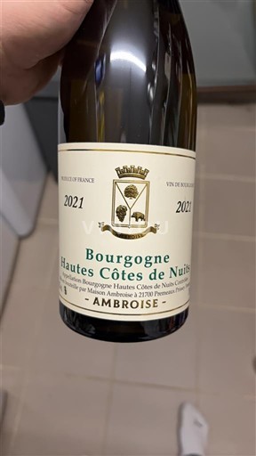Burgundsko Hautes Côtes de Nuits Maison Ambroise 2021