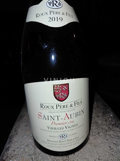 Burgundy Saint-Aubin Premier Cru Roux Père & Fils Vieilles Vignes 2019