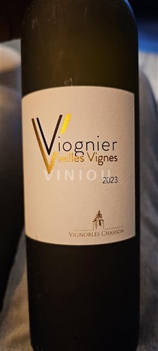 Provence, hạ lưu Rhône, Corse Địa Trung Hải Vignobles Chasson Viognier Vieilles Vignes 2023