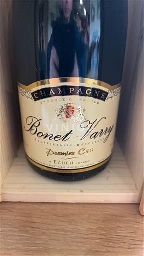 Šampanja Šampanjec Premier Cru Bonet-Varry Neleten.