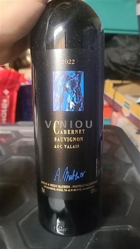 Valais Valais AOC Diego Mathier Cabernet sauvignon 2022