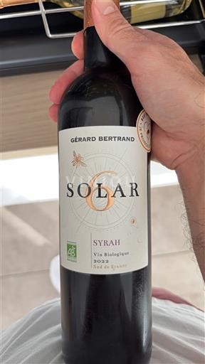 Languedoc-Roussillon Pays d'Oc Gérard Bertrand Solar 2022