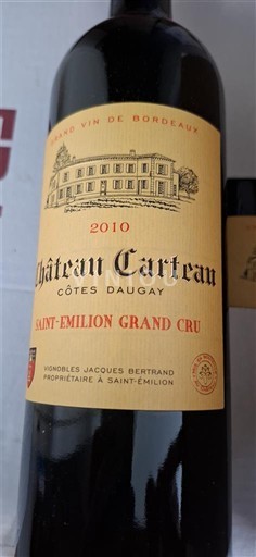 Bordeaux Saint-Émilion Grand Cru Grand Cru Château Carteau Côtes Daugay 2010