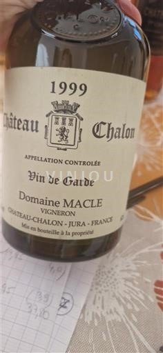 Jura Château-Chalon Domaine Macle 1999