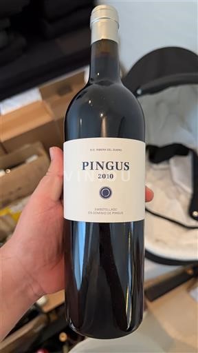 Castile and León Ribera del Duero Dominio de Pingus Pingus 2010