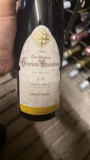 Alsacia Cave historique des Hospices de Strasbourg Pinot Noir 2020