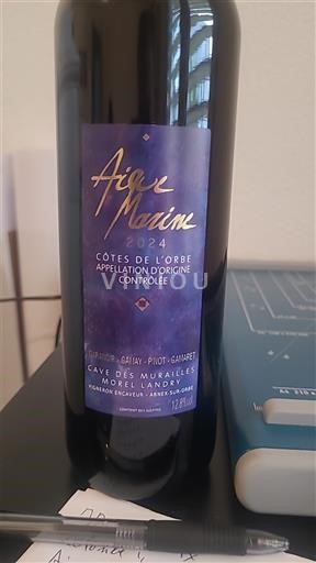 Vaud Côtes de l'Orbe AOC Cave des Murailles Aix-Marine 2024