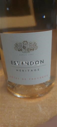 Provence Côtes-de-Provence Estandon Héritage 2024