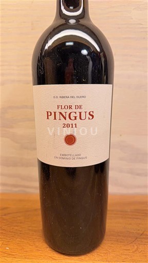 Castilla y León Ribera del Duero Dominio de Pingus Flor de Pingus 2011