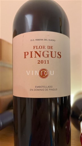 Castille và León Ribera del Duero Dominio de Pingus Flor de Pingus 2011