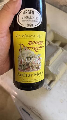 Alsace Arthur Metz Rouge d'Ottrott 2019