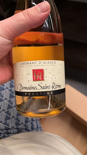 Alsace Crémant d'Alsace Domaine Saint-Rémy Prestige Icke årgångsbetecknad