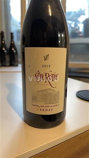 Rhônen laakso Côte-rôtie Vernay Côte Rôtie 2013 2013