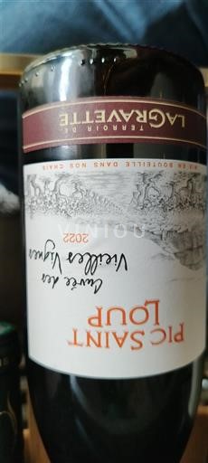 Languedoc Pic-saint-loup Lagravette des Vielles Vignes 2022