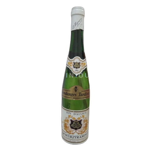 Alsace Gewurztraminer Heywang & Fils Vendanges Tardives 1983