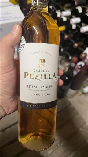 Roussillon Rivesaltes Château Pézilla 5 ans d'âge Ei vuosikertaa