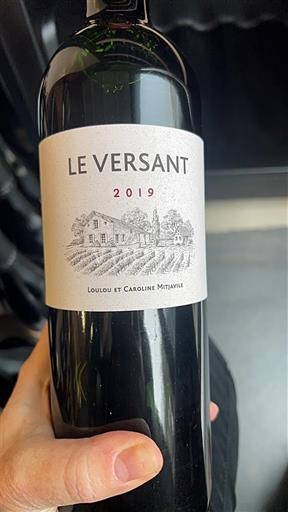 Bordeaux Castillon-côtes-de-bordeaux Le Versant 2019