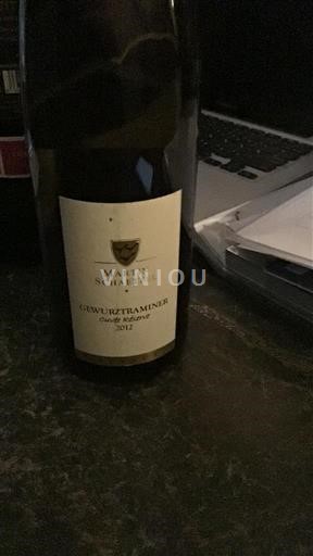 Alsace Gewurztraminer Martin Schaetzel réservée 2012