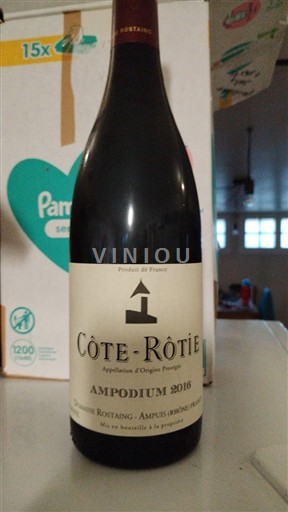 Údolí Rhôny Côte-rôtie Domaine René Rostaing Ampodium 2016