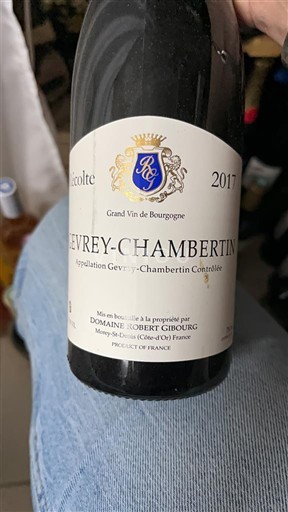 Bourgondië Gevrey-Chambertin Domaine Robert Gibourg 2017