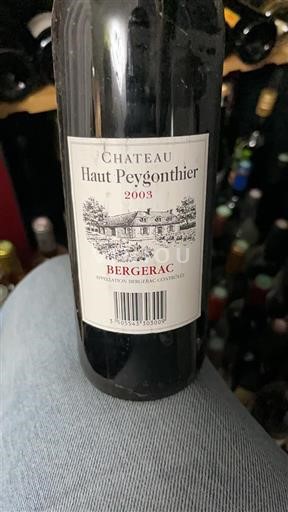 Zuidwest-Frankrijk Bergerac Château Haut Peygonthier 2003