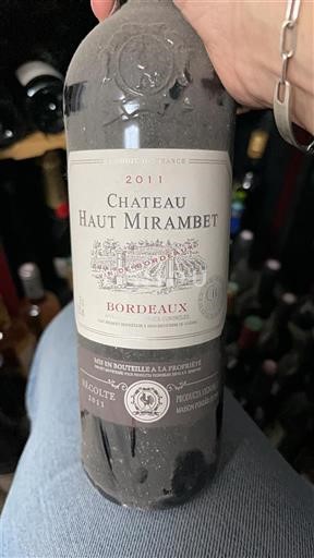 Bordeaux Château Haut Mirambet 2011