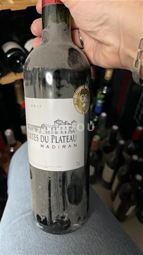 Sydvestfrankrig Madiran Côtes du Plateau 2017