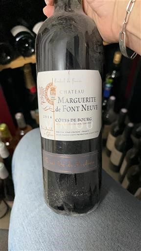 Bordeaux Côtes-de-bourg Château Marguerite de Font Neuve 2014