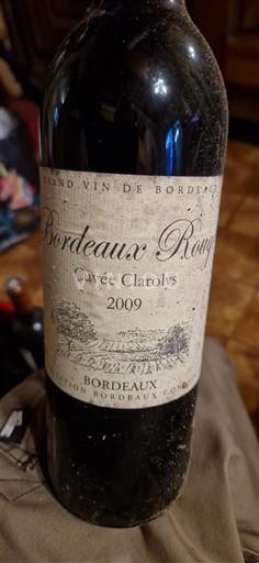 Bordeaux Cuvée Clarolys 2009
