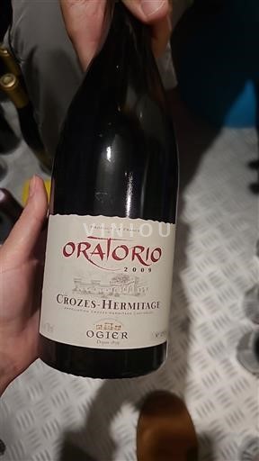 Rona dolina Crozes-hermitage Ogier Oratorio 2009
