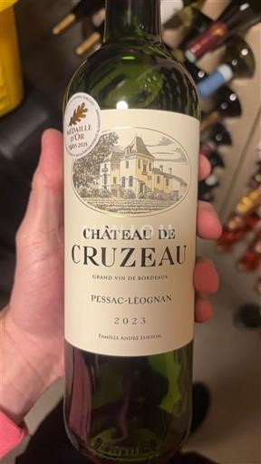 Bordeaux Pessac-Léognan Château Cruzeau 2023