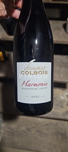 Burgundi Bourgogne Chitry Domaine Colbois Harmonie 2023