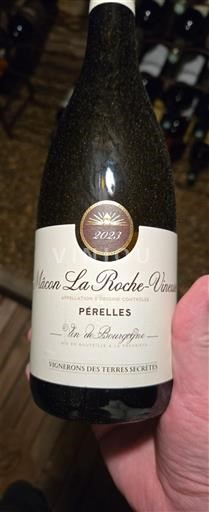 Bourgogne Mâcon et mâcon-villages Vignerons des Terres Secrètes Perelles 2023
