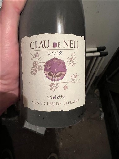 Valle del Loira Anjou Clau de Nell Violette 2018